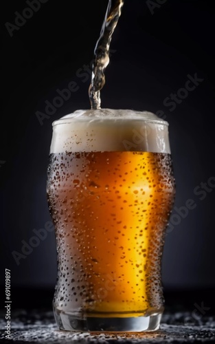 Wallpaper Mural Beer Bliss Unleashed: Quench Your Thirst with the Refreshing Taste of Freshly Tapped Elation! Torontodigital.ca