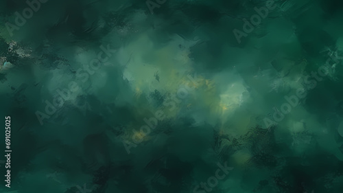 Abstract watercolor paint background dark green color grunge texture, background, wallpaper, website, header, design resource, text background © Artistic Visions