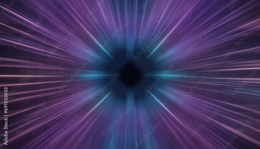Obraz premium futuristic background with blurred motion in the center