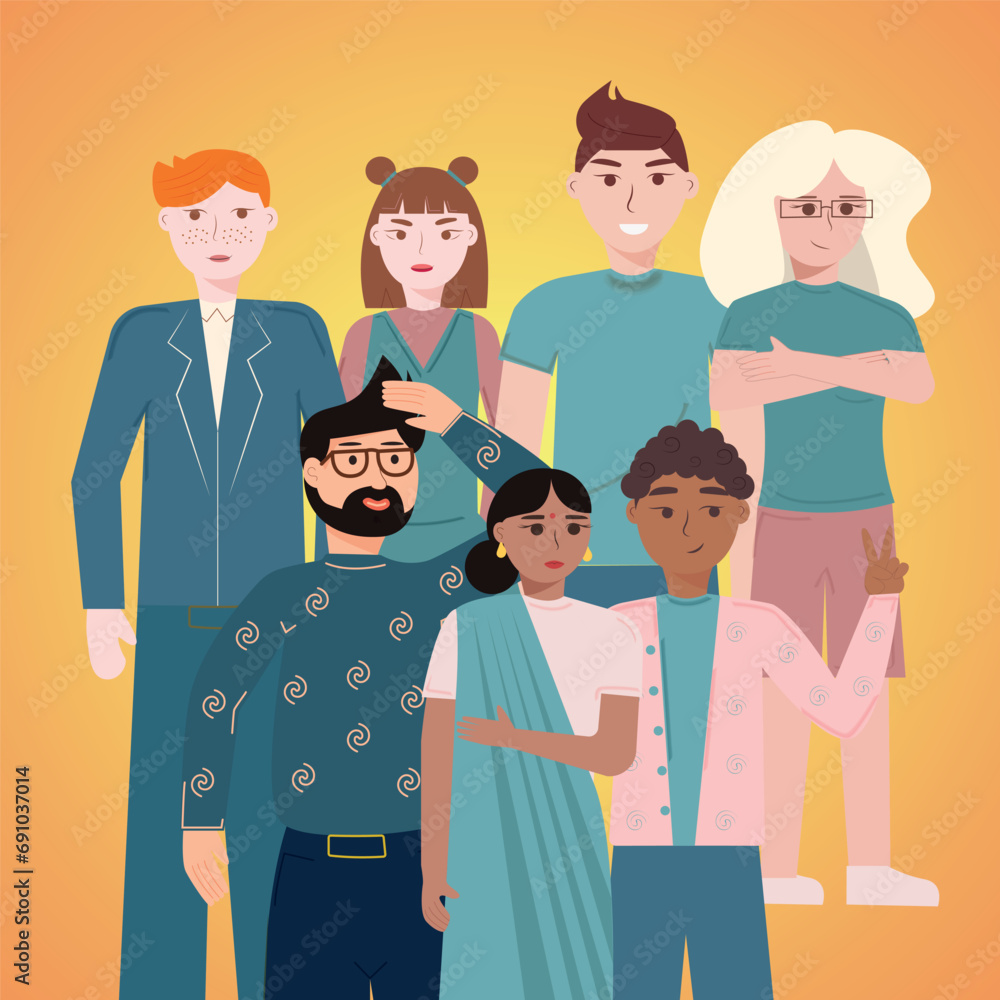 different nationalities and different races of people. equality of people different nationalities and different races of people. equality of people