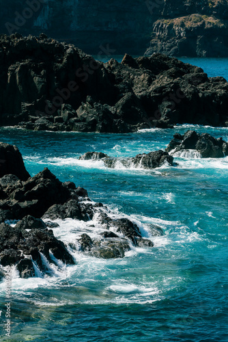 Volcanic rocks on Tenerife Islands, Canary, Spain