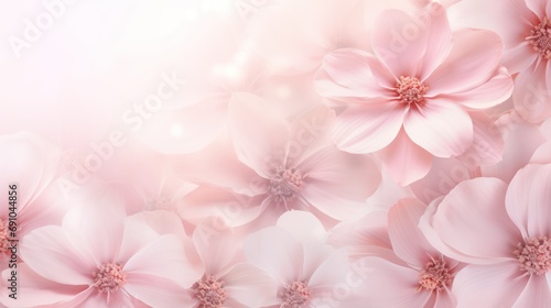 Beautiful soft powderpink floral pastel background, HD, no text, no writing, no lines, no watermark photo