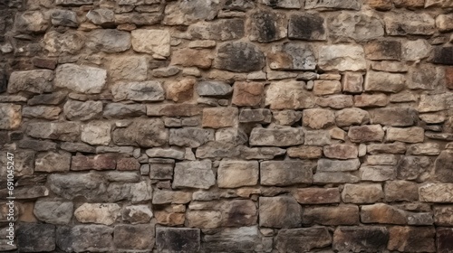 Castle wall background texture  midieval  photo realistic 