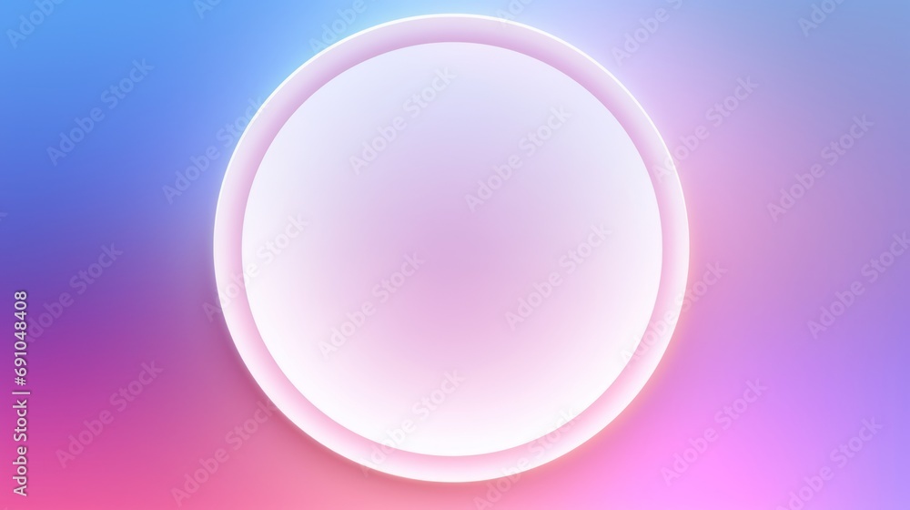 Fototapeta premium futuristic white circle abstract: modern geometric graphic element for future technology. banner template design - vector illustration