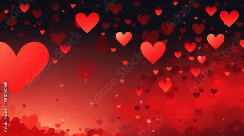 Rich red heart valentine's day backgrounds vector svg vector ttf cs4, in the style of impressionistic lighting, light red and light black, flat backgrounds, tonalist, lightbox,  photo