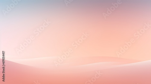 A minimalist PowerPoint background with a soft gradient from pastel pink to peach.