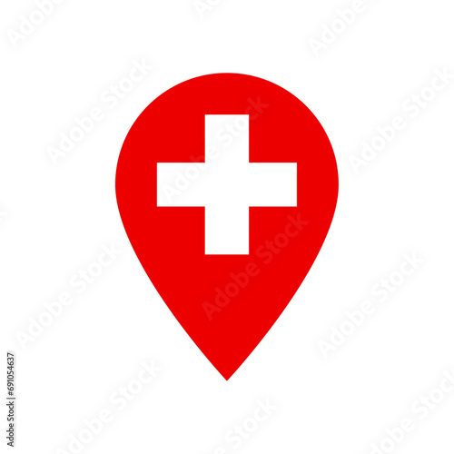 Medical location icon