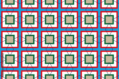 Smart design for your business advert. Decorative design in abstract style with rectangles. Pattern for commercials. 