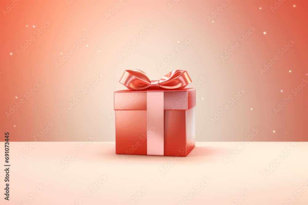 Create a digital art piece featuring a levitating gift box with a glossy red ribbon on a soft peach backdrop --ar 3:2 --v 5.2 Job ID: 68b68645-3463-4fa0-b299-6c18078be5fd Create a digital art piece featuring a levitating gift box with a glossy red ribbon on a soft peach backdrop --ar 3:2 --v 5.2 Job ID: 68b68645-3463-4fa0-b299-6c18078be5fd