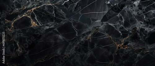A luxurious and refined black marble texture, exuding elegance and sophistication for visual enhancements.