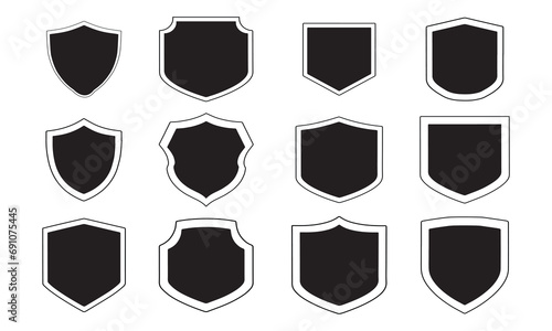 Shield Icon Vector And Logo Collection. 