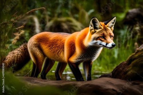 red fox cub