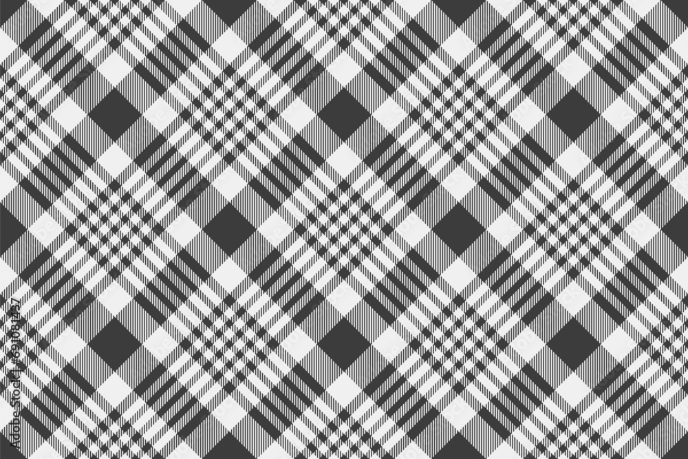 Textile plaid check of vector texture fabric with a background seamless tartan pattern.