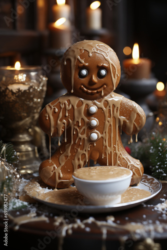 christmas gingerbread man