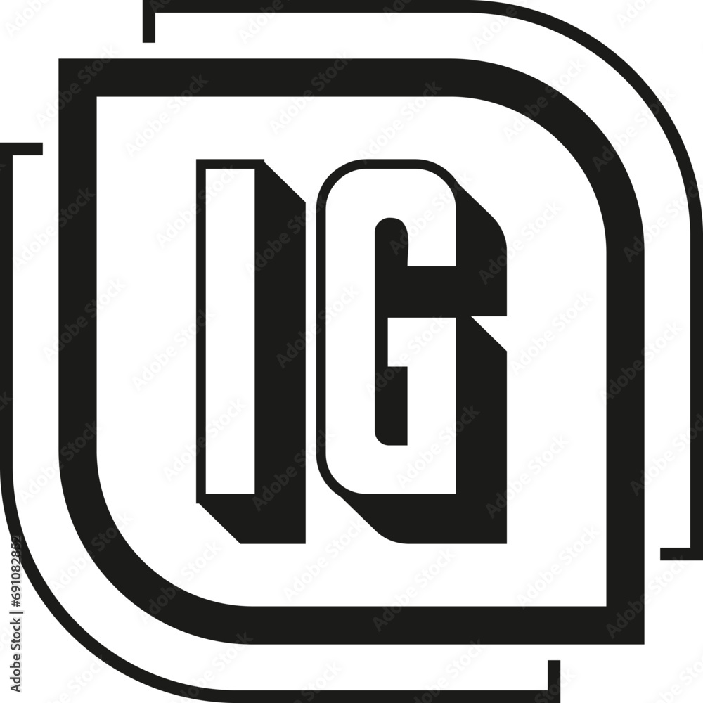 IG letter logo design on white background. IG logo. IG creative initials letter Monogram logo icon concept. IG letter design IG letter logo design on white background. IG logo. IG creative initials letter Monogram logo icon concept. IG letter design