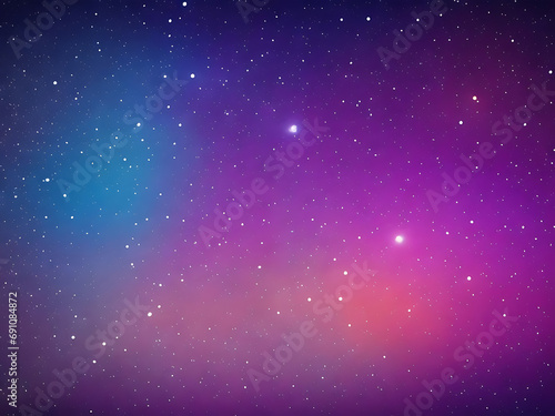 Gradient abstract Space stars constellation background photo