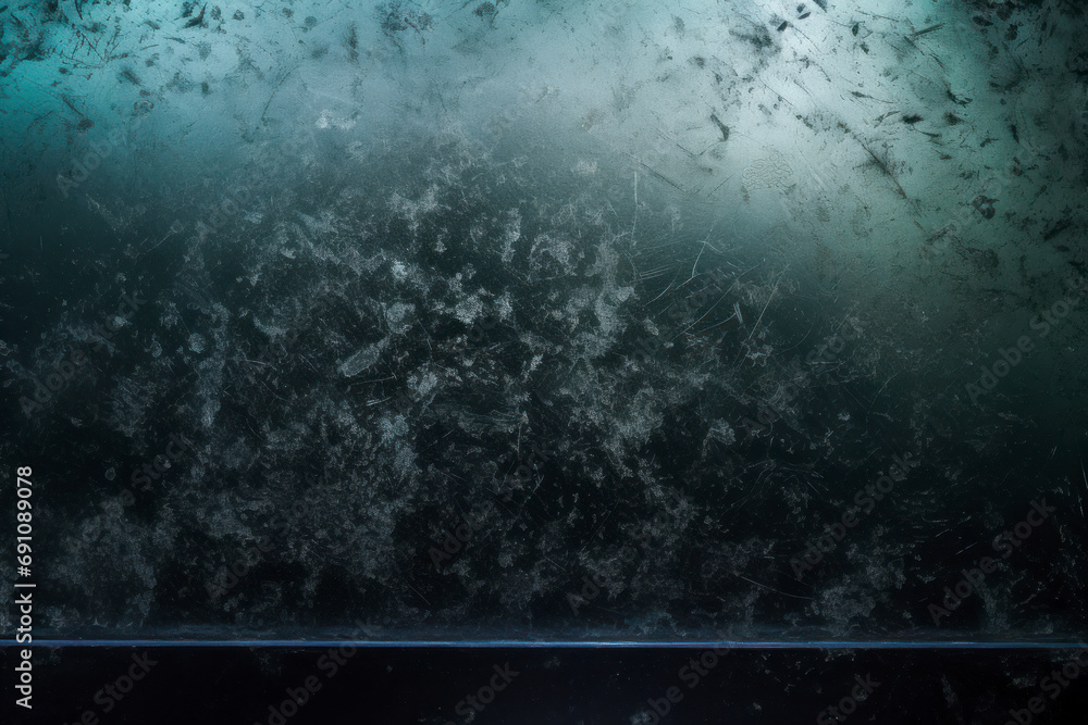 Obraz premium Dirty on black glass with dust texture, texture background.