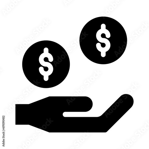 lender glyph icon