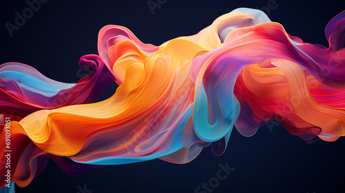 an array of abstract liquid shapes in PNG format, seamlessly blending on a digital canvas, offering a fluid and modern aesthetic for graphic design