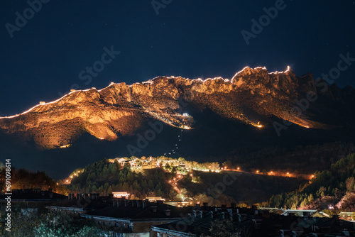 Simatai Great Wall view from Gubeikou water town photo