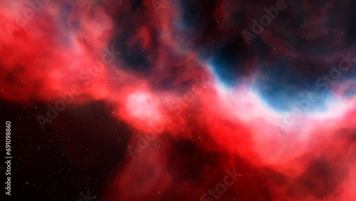 nebula gas cloud in deep outer space  © ANDREI