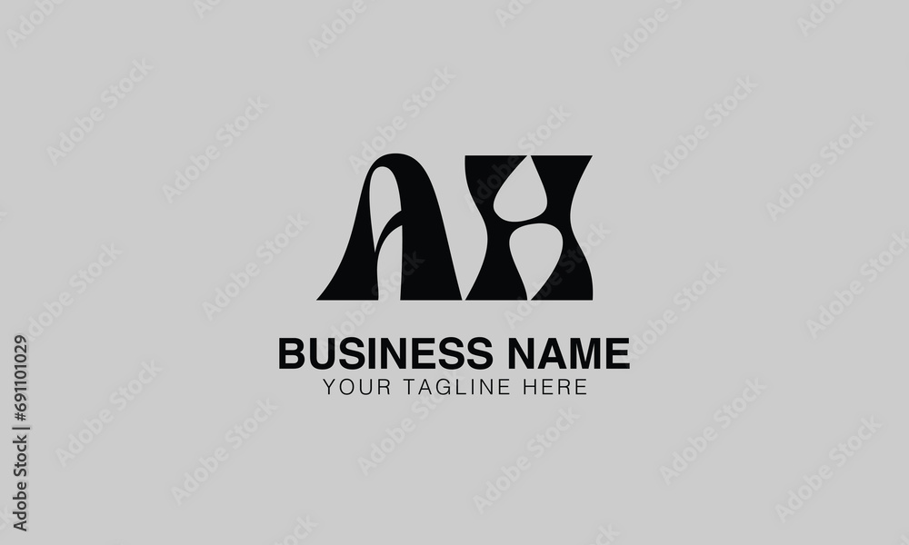 AH A ah initial logo | initial based abstract modern minimal creative logo, vector template image. luxury logotype logo, real estate homie logo. typography logo. initials logo AH A ah initial logo | initial based abstract modern minimal creative logo, vector template image. luxury logotype logo, real estate homie logo. typography logo. initials logo