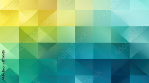 abstract background, geometrical shades soft gradient background blue green, presentation background photo