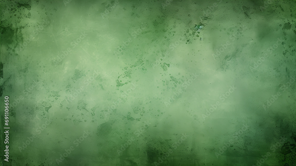 green grunge background with copy space