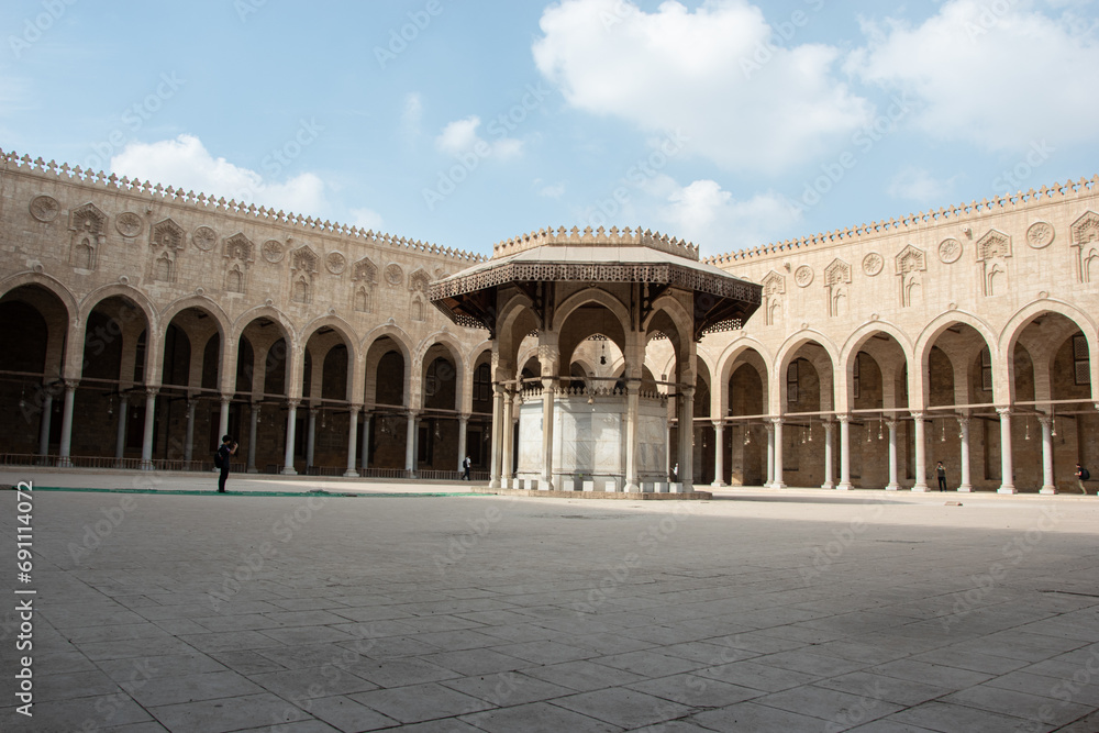 A place for ablution in Al-Waid Sheikh Mosque in Cairo