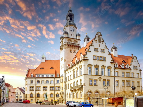 Rathaus, Altstadt, Döbeln, Sachsen, Deutschland  photo