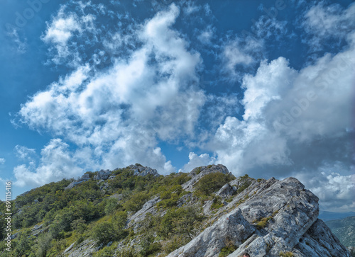 Clouds Above Ljubicko Brdo, Velebit Mountain, Baske Ostarije, Croatia photo