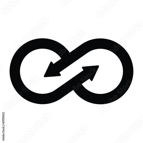 infinity logo template