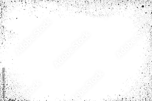 Gritty grunge texture cover, overlay texture with uneven edges and scratches, set textured distress effect, black distressed grunge brush texture, black grunge background pattern