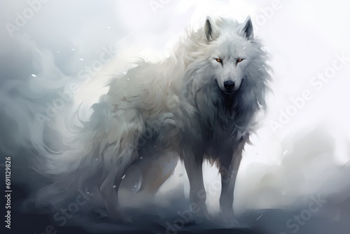 Wild wolf illustrations image photo