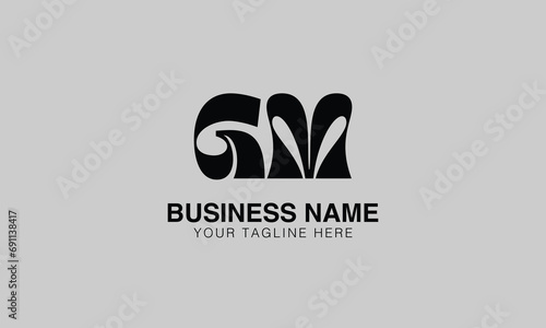 GM G gm initial logo | initial based abstract modern minimal creative logo, vector template image. luxury logotype logo, real estate homie logo. typography logo. initials logo