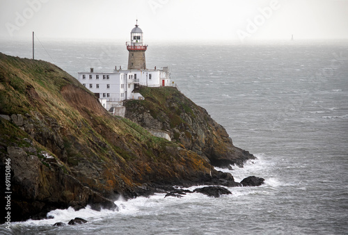 The Baily lighthouse of Howth Head