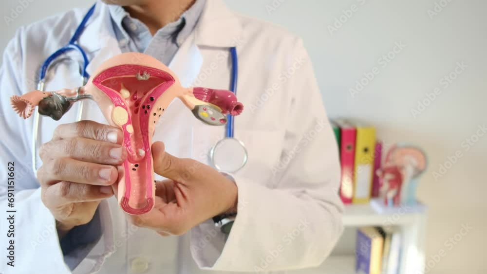 Obstetrician–Gynecologist in white lab coat discussing common ...