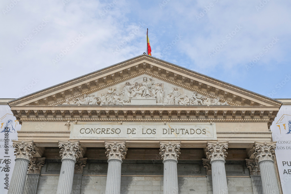 Fototapeta premium La città di Madrid