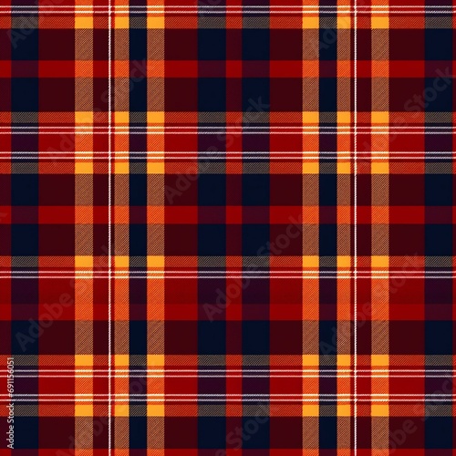 Tartan plaid textured pattern. Simple textile background