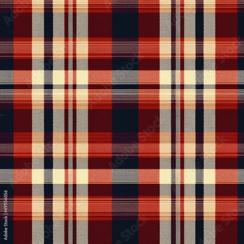 Tartan plaid textured pattern. Simple textile background