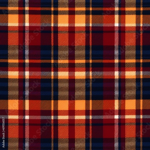 Tartan plaid textured pattern. Simple textile background