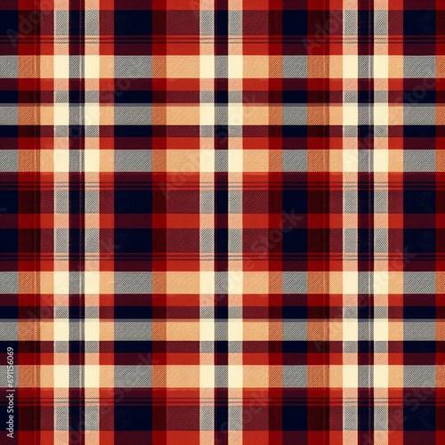 Tartan plaid textured pattern. Simple textile background