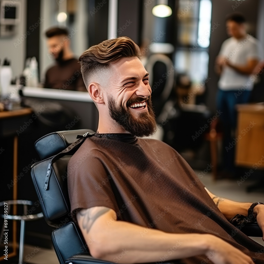 Fototapeta premium Barber shop
