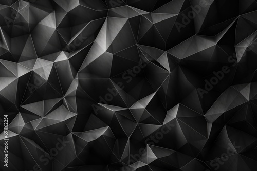 A black and white photo featuring a bunch of triangles. This versatile image can be used for various design projects