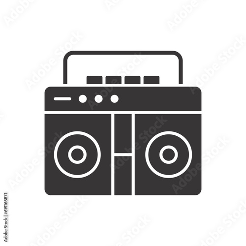 Audio Tape Player Icon