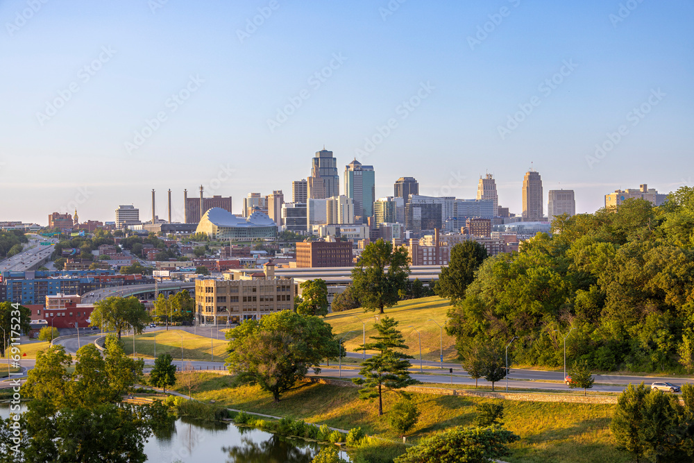 Obraz premium Kansas City Skyline