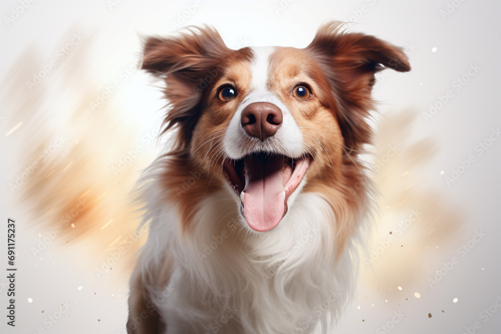 dog smiling and happy dog smiling and happy