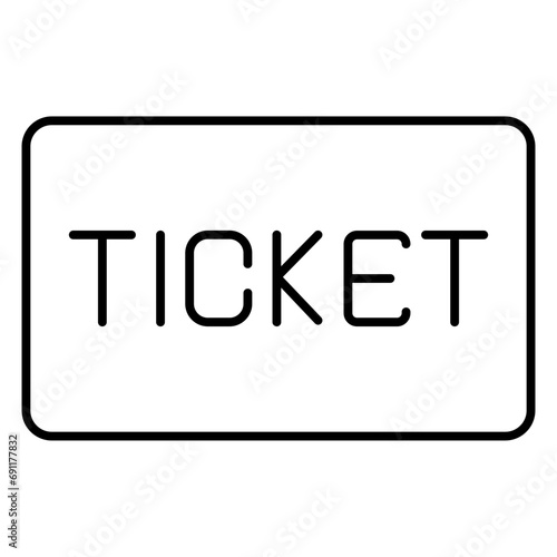carnival line icon