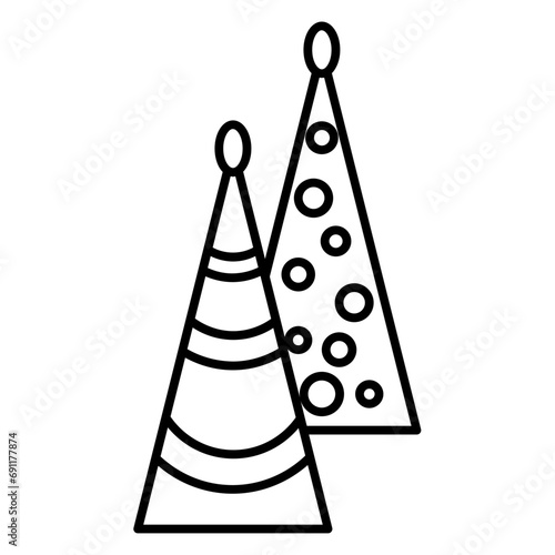carnival line icon