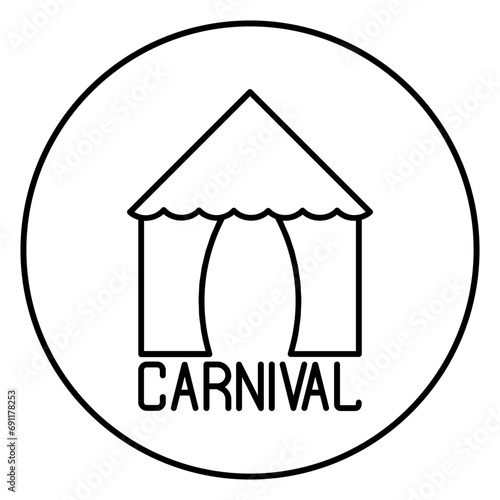 carnival line icon 2